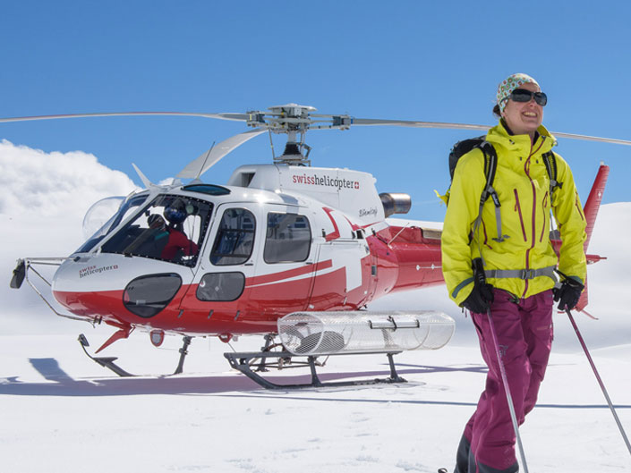 Heli-Skiing-Boom in der Schweiz