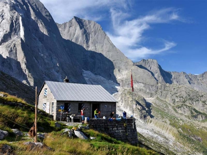 Capanna di Sciora, Bergell