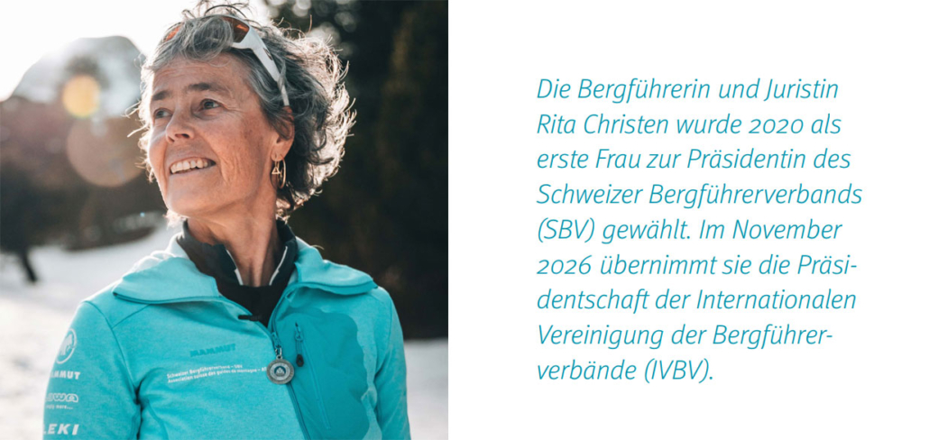 Portrait von Rita Christen, Präsidentin SBV-ASGM