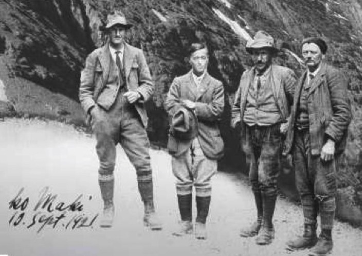 Erstbegeher Mittellegigrat