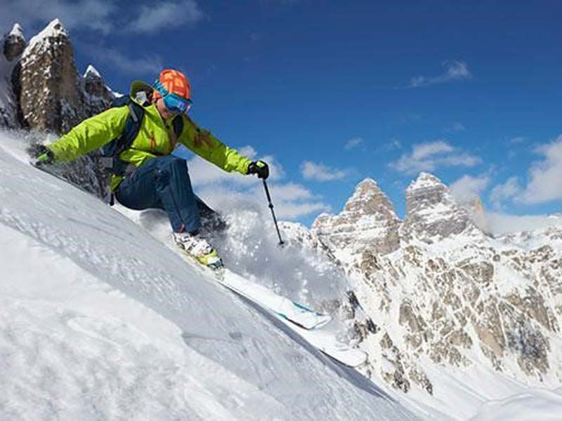 Skifahrer