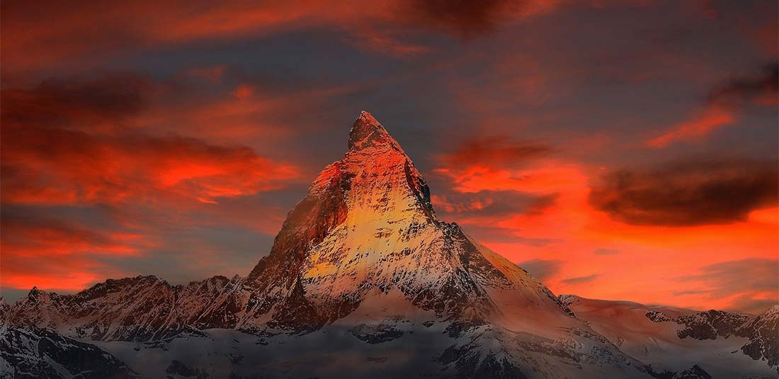 Matterhorn (Photo Klaus Dieter von Wangenheim sur Pixabay)